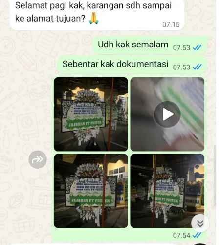 Pengiriman Papan Bunga Selamat Kongsijaya Widasari