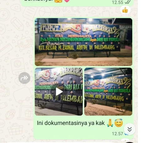 Pengiriman Papan Bunga Duka Kongsijaya Widasari