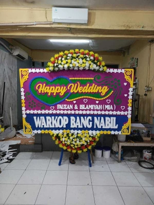 Papan Bunga di Kongsijaya Widasari