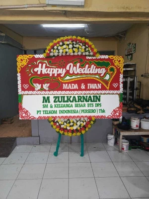 Papan Bunga di Kongsijaya Widasari