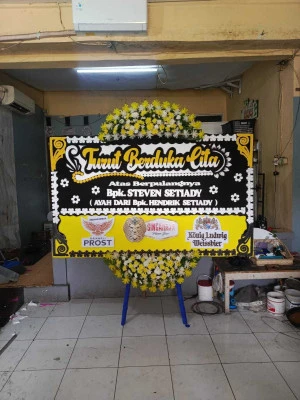 Papan Bunga di Kongsijaya Widasari